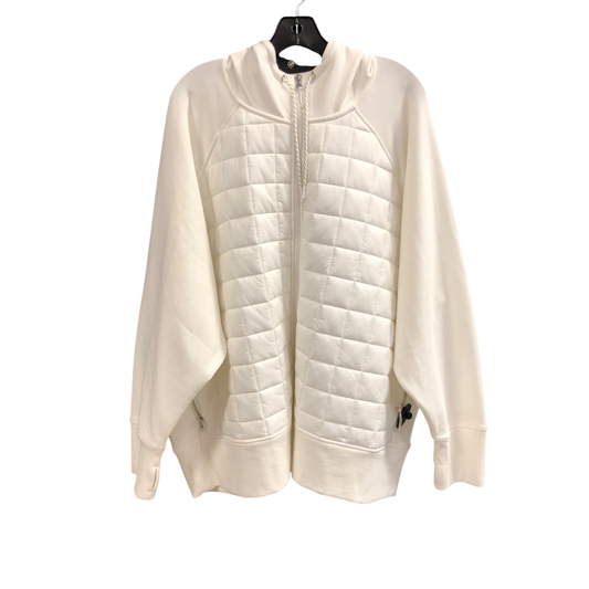 Jacket Fleece By Old Navy In White, Size: 4x