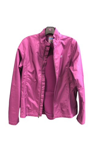 Athletic Jacket By Pearl Izumi In Plum, Size: L