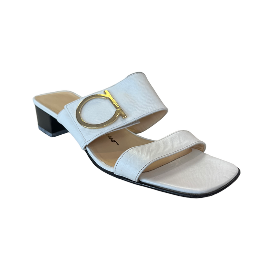 Sandals Luxury Designer By Ferragamo  Size: 6.5