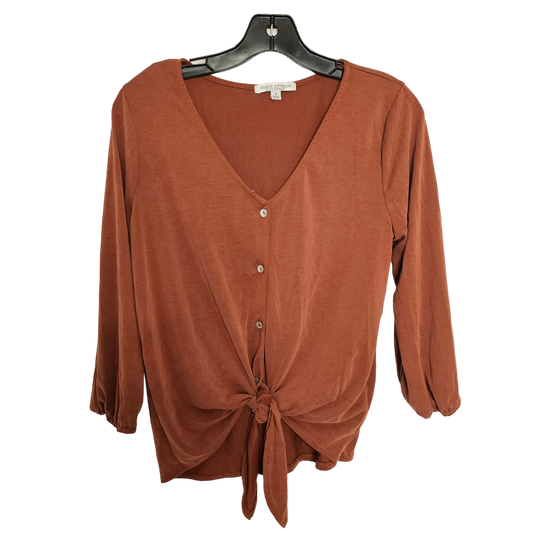 Top 3/4 Sleeve By Green Envelope  Size: S