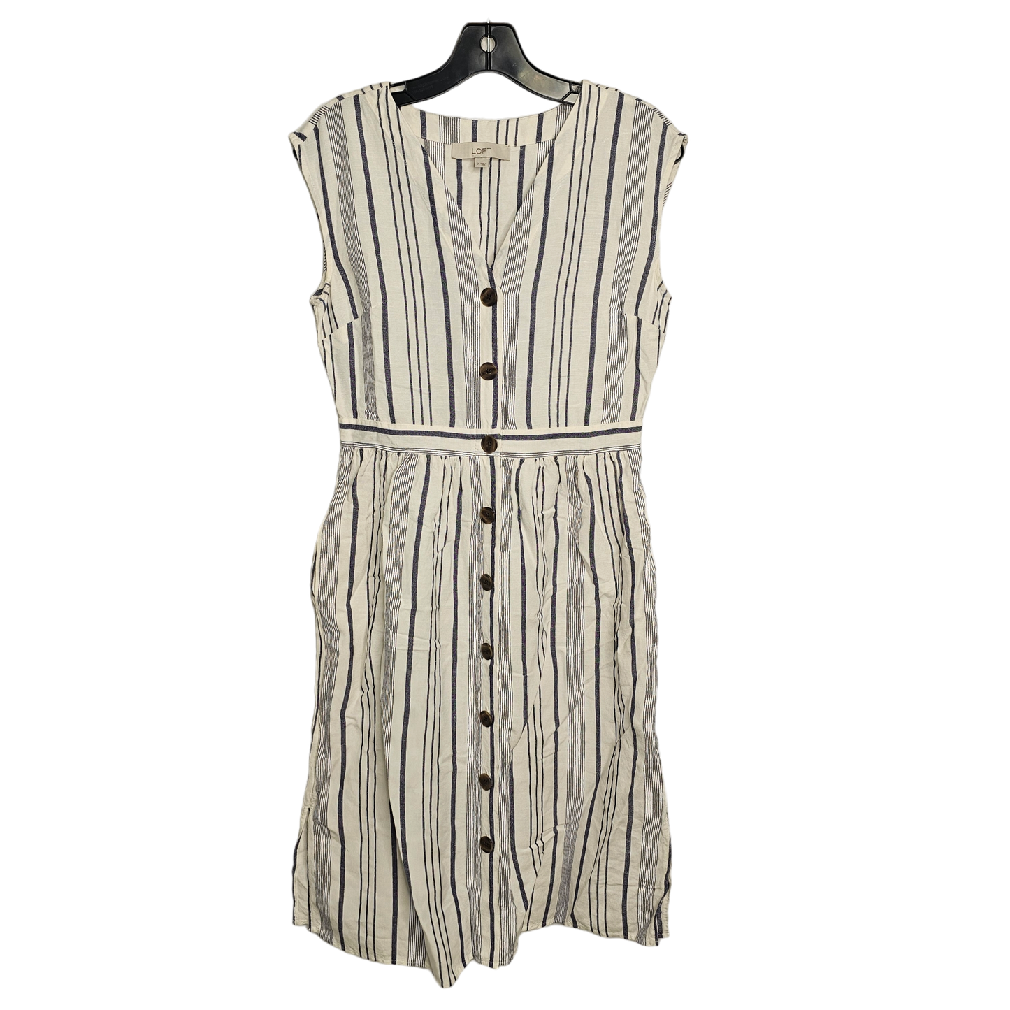 Dress Casual Midi By Loft  Size: 2