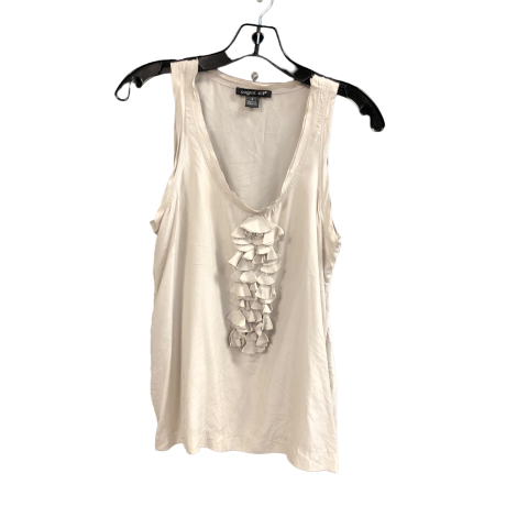 Silver Top Sleeveless August Silk, Size M