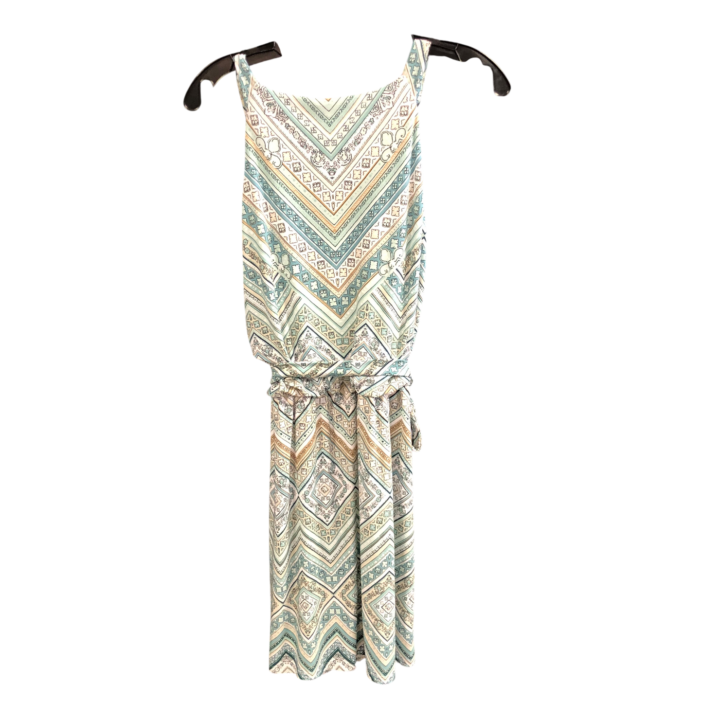 Dress Casual Short By White House Black Market In Blue & Cream, Size: Xxs