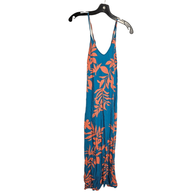 Blue & Orange Dress Casual Maxi Old Navy, Size S