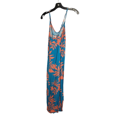 Blue & Orange Dress Casual Maxi Old Navy, Size S