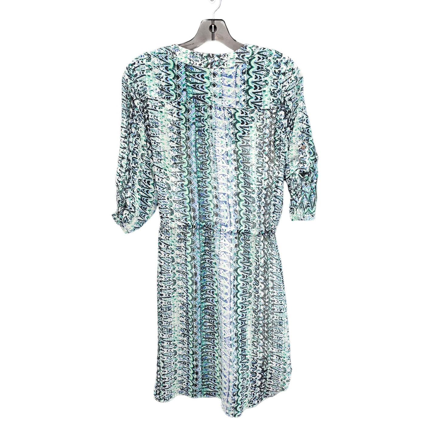 Blue & Green Dress Casual Short Two By Vince Camuto, Size S