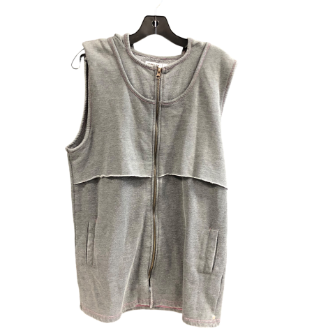 Vest Other By Clothes Mentor In Grey, Size: L