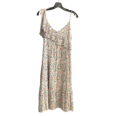 Dress Casual Midi By Club Monaco In Floral Print, Size: 12