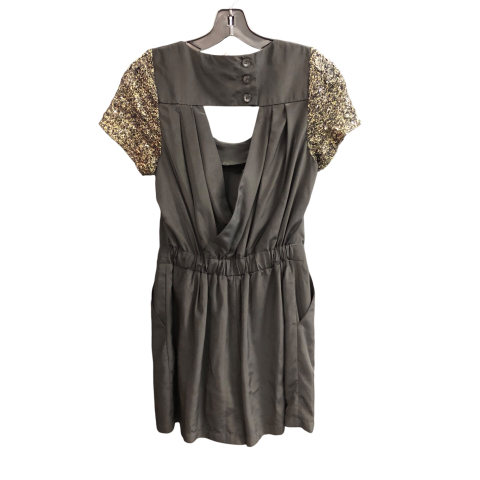 Romper By Bcbgeneration In Black & Gold, Size: M