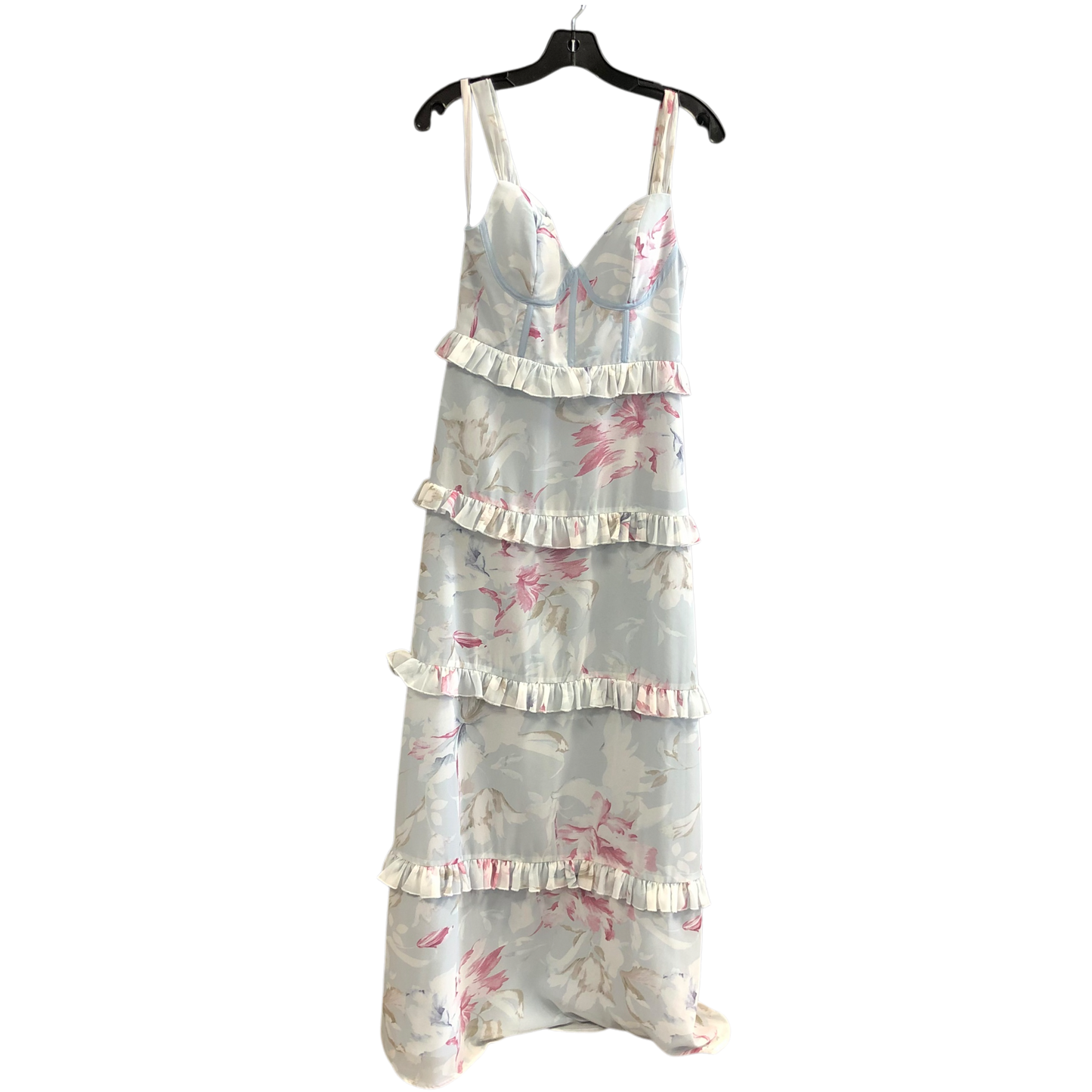 Dress Casual Maxi By Clothes Mentor In Floral Print, Size: 4