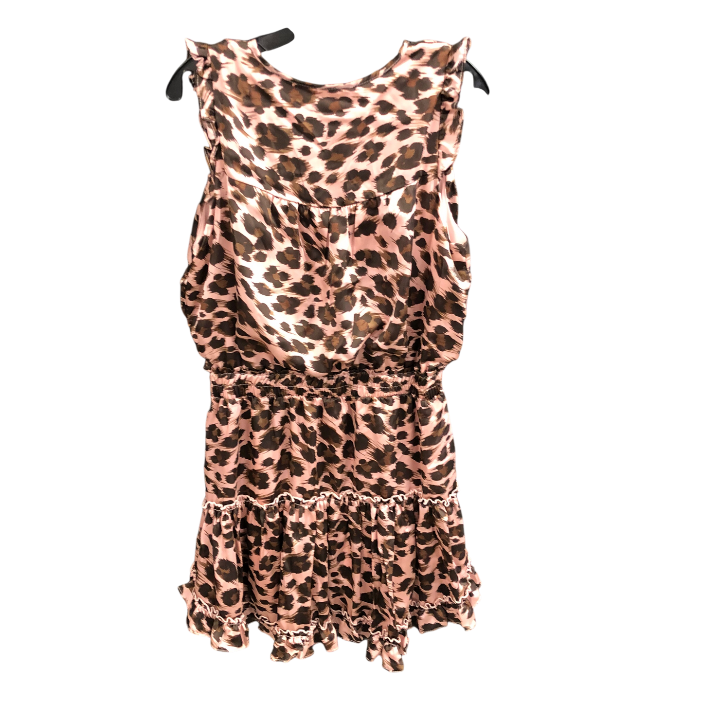 Dress Casual Short By Adrienne In Animal Print, Size: L