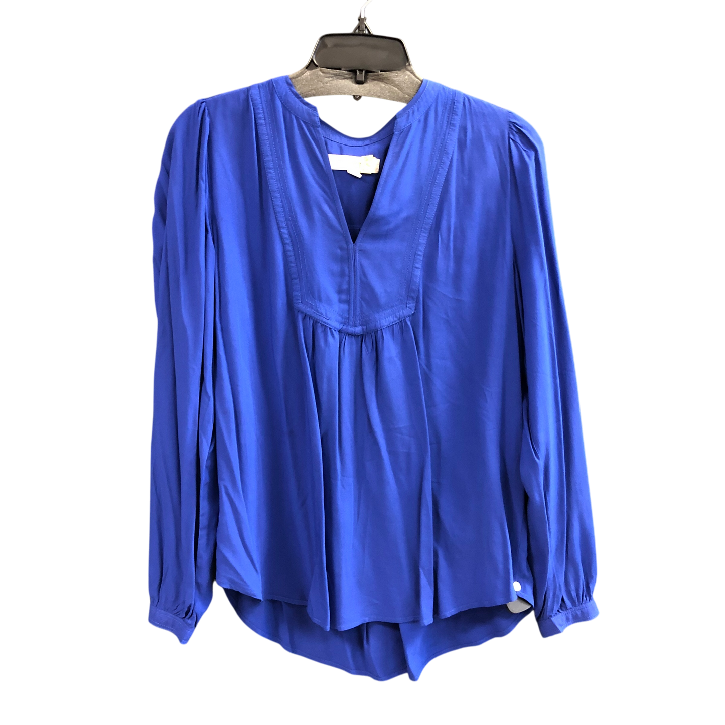 Top Long Sleeve By Loft In Blue, Size: M