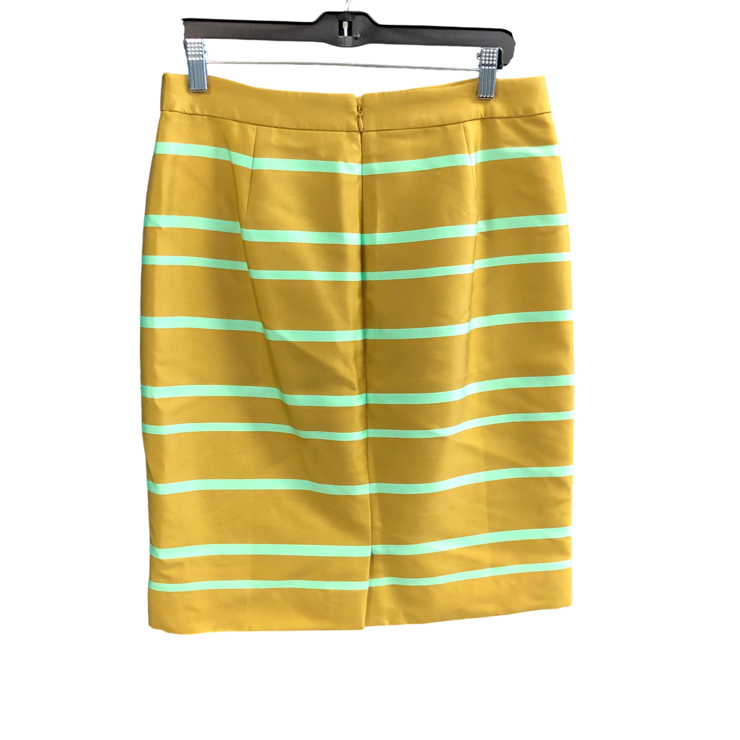 Skirt Mini & Short By J. Crew In Gold & Green, Size: 10