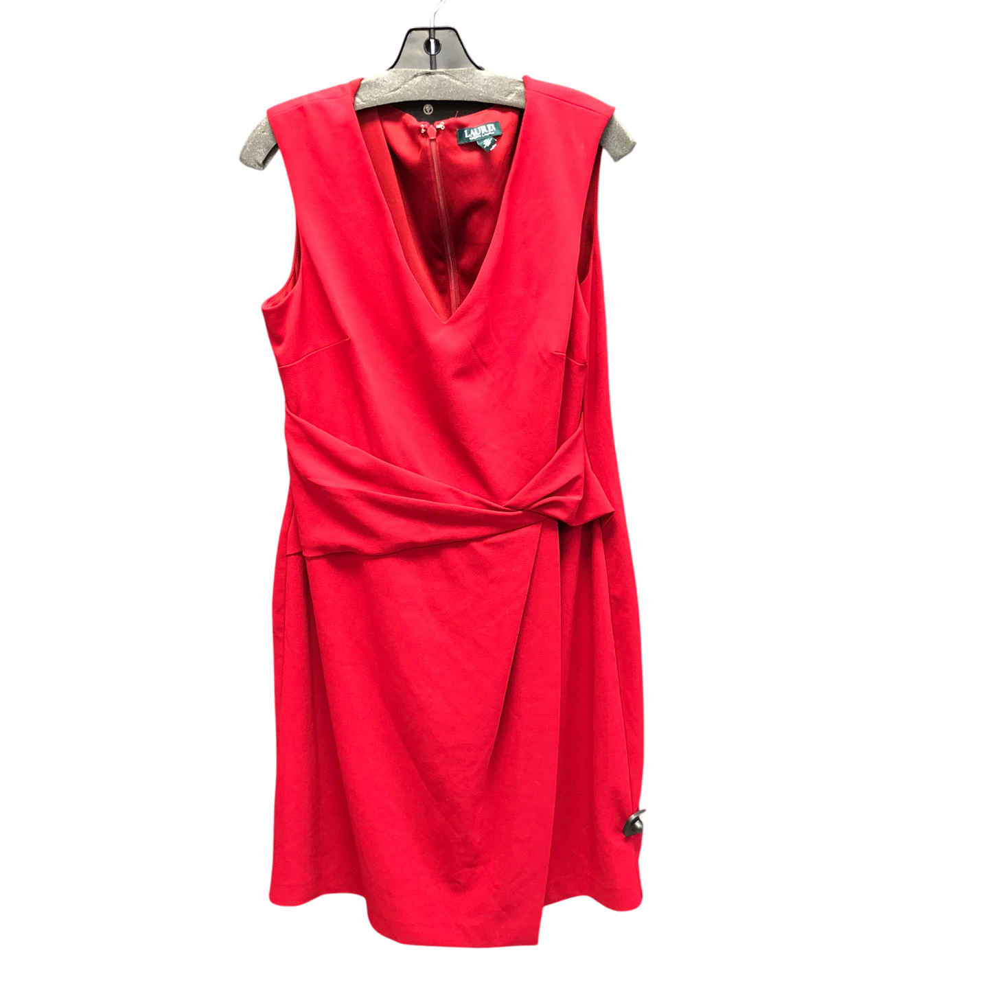 Dress Work By Lauren By Ralph Lauren In Red, Size: 16