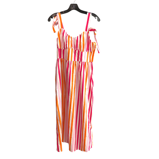 Dress Casual Maxi By H&m In Striped Pattern, Size: M