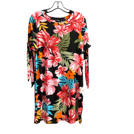 Dress Casual Short By Tacera In Floral Print, Size: M