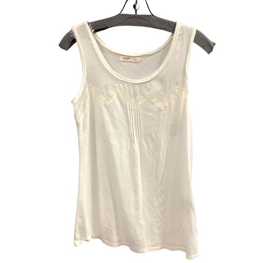 Top Sleeveless By Old Navy In Cream, Size: S