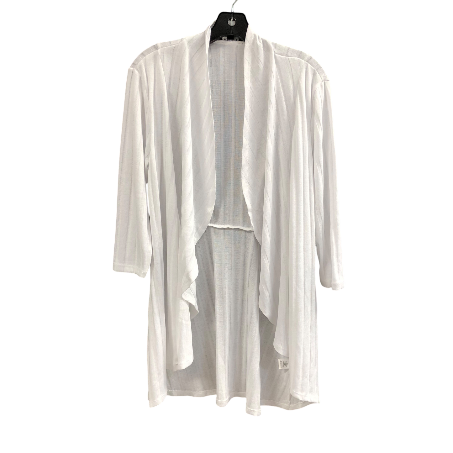 Cardigan By Clothes Mentor In White, Size: M