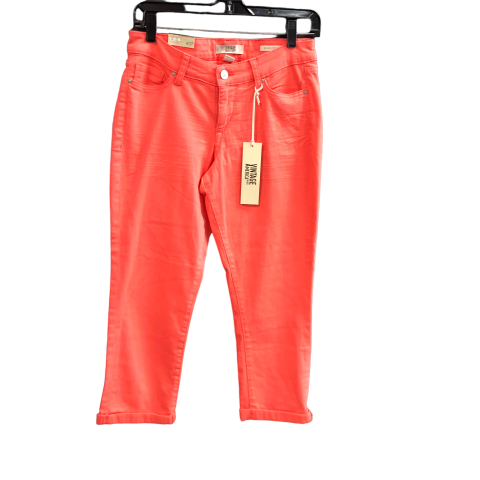 Coral Pants Cropped Vintage America, Size 4