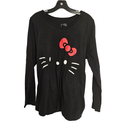 Black Top Long Sleeve sanrio, Size 2x