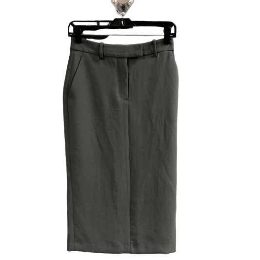 Grey Skirt Designer Wilfred, Size 0