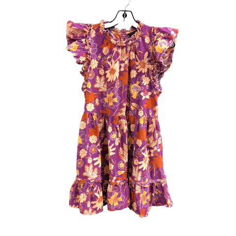 Purple Dress Casual Short House Of Harlow, Size M