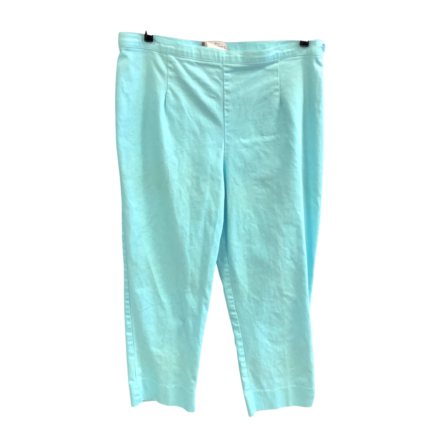 Pants Cropped By tribella In Blue, Size: 10