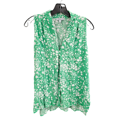 Green Top Sleeveless Cmc, Size L