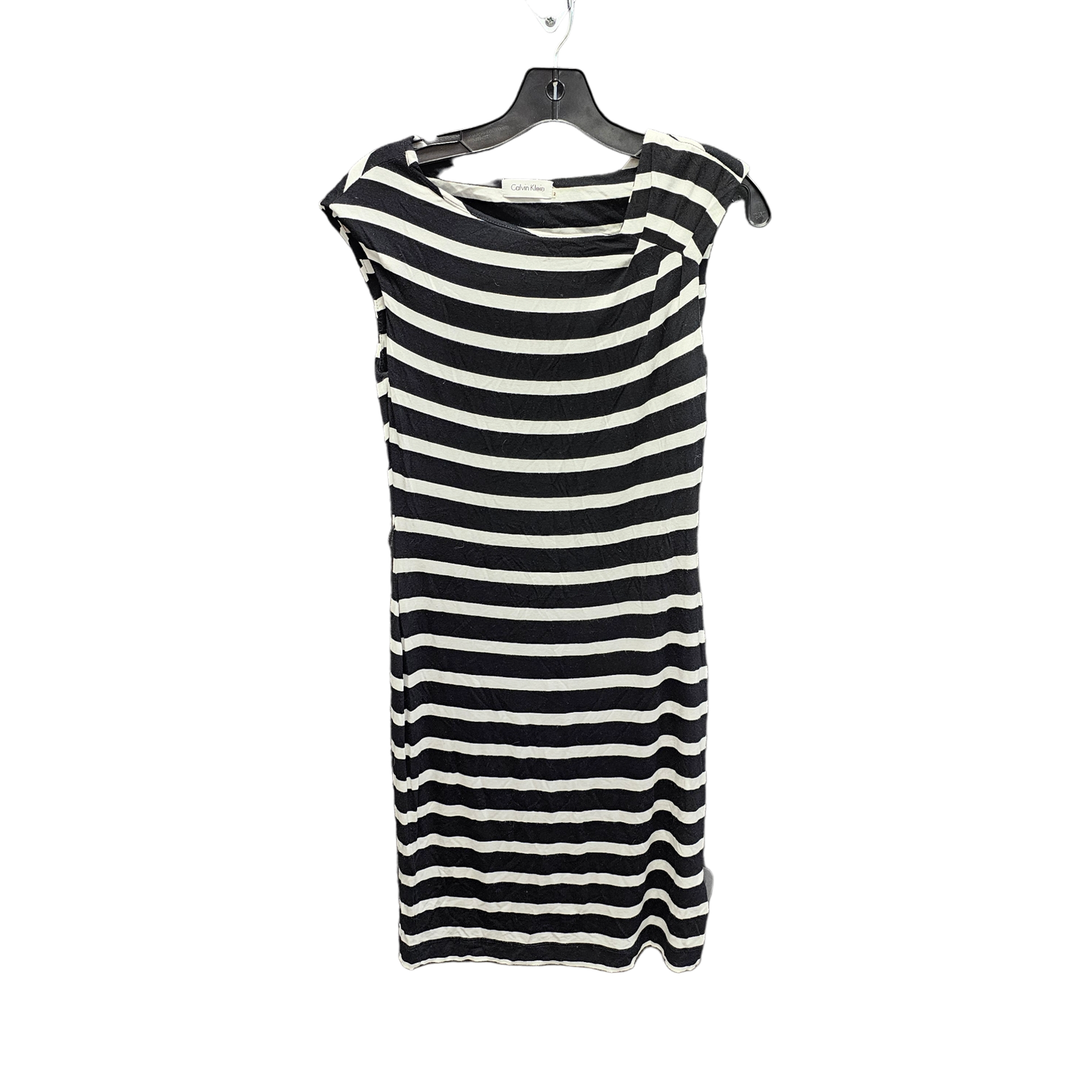 Striped Pattern Dress Casual Short Calvin Klein, Size Xs