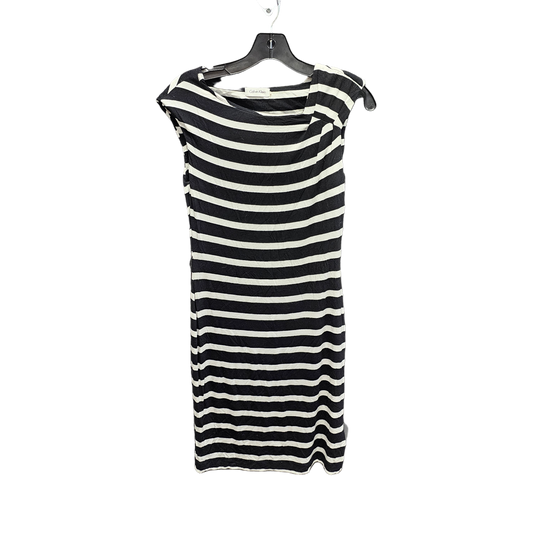 Striped Pattern Dress Casual Short Calvin Klein, Size Xs