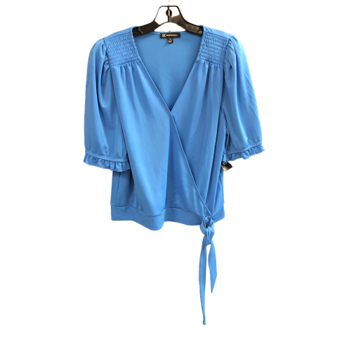 Blue Top Short Sleeve Inc, Size Xl