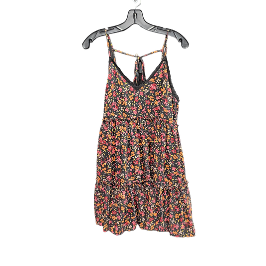 Floral Print Dress Casual Short Cmc, Size L