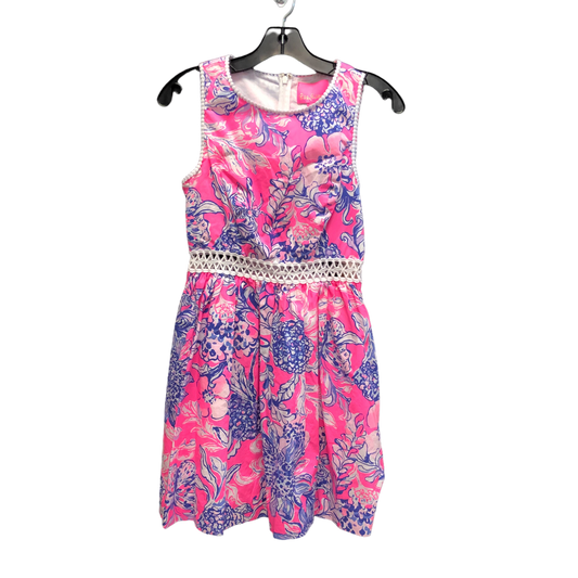 Pink & Purple Dress Designer Lilly Pulitzer, Size Xs