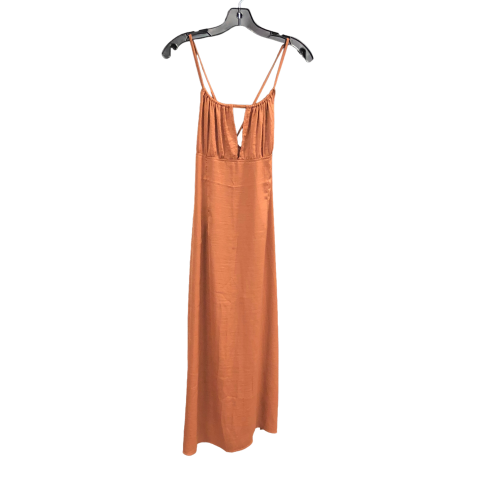 Dress Casual Midi By Cupshe In Brown, Size: L