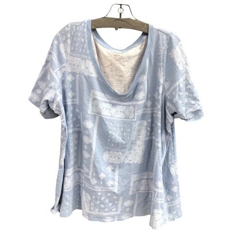 Top Short Sleeve By Lane Bryant In Tie Dye Print, Size: 3x