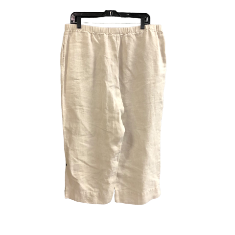 Pants Linen By J. Jill In Beige, Size: M