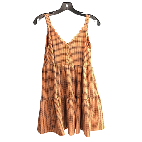 Dress Casual Short By Blu Pepper In Tan, Size: S