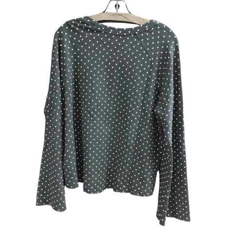 Top Long Sleeve Designer By Sundry In Polkadot Pattern, Size: L