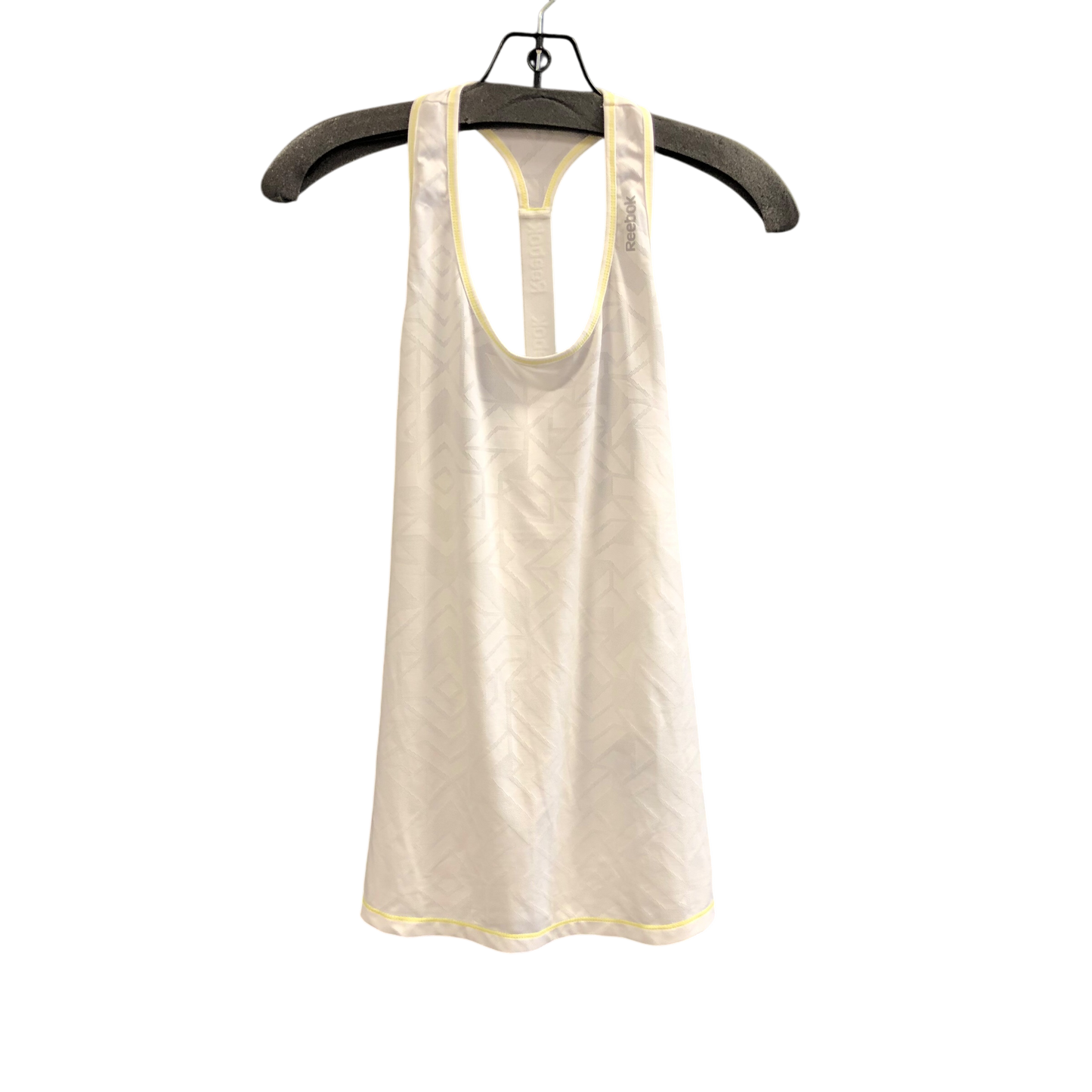 Athletic Tank Top By Reebok In White, Size: M