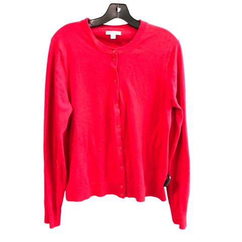 Cardigan By J. Crew In Red, Size: Xl