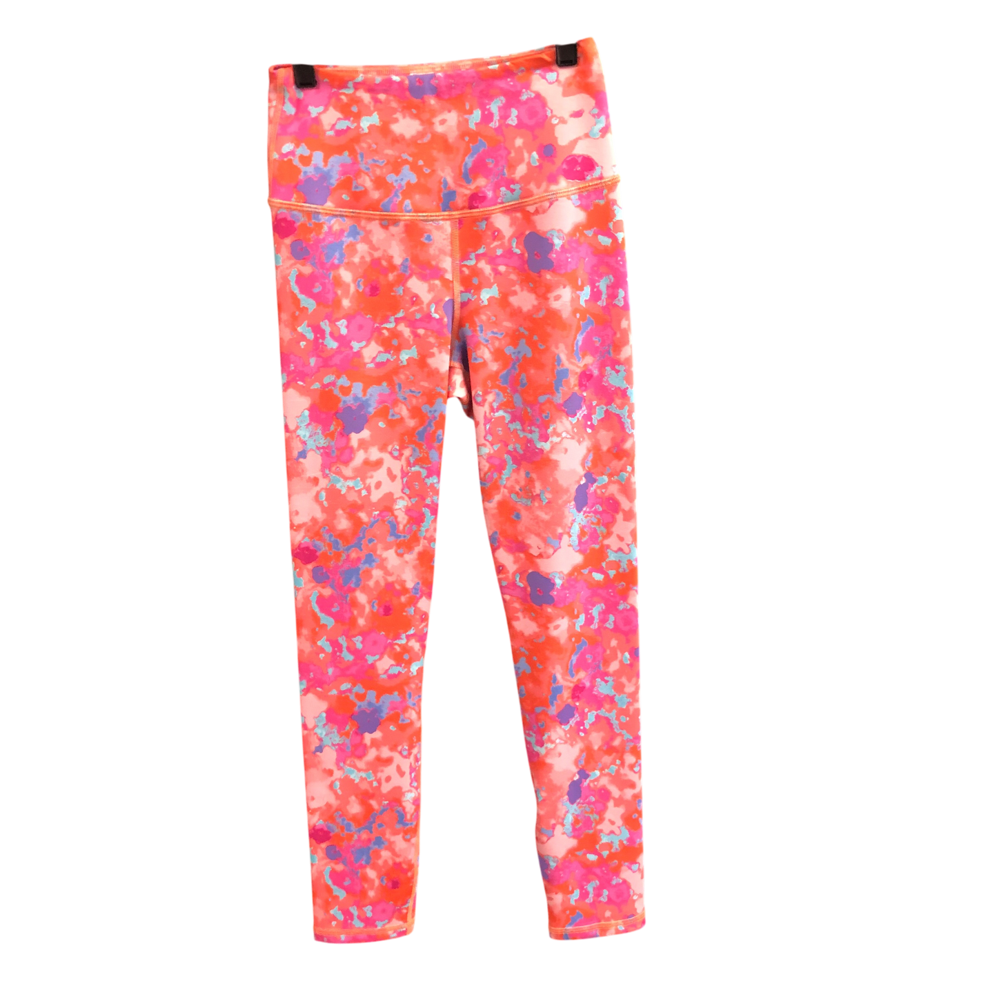 Athletic Leggings By Daily Practice By Anthropologie In Orange & Pink, Size: Xs