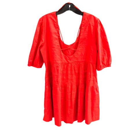 Dress Casual Short By Mango In Red, Size: S