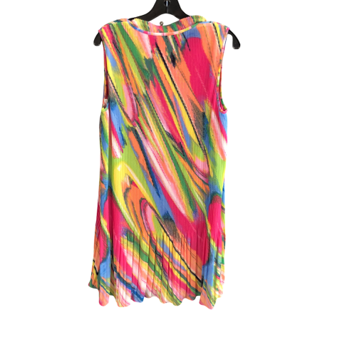 Dress Casual Midi By Dkny In Multi-colored, Size: 12