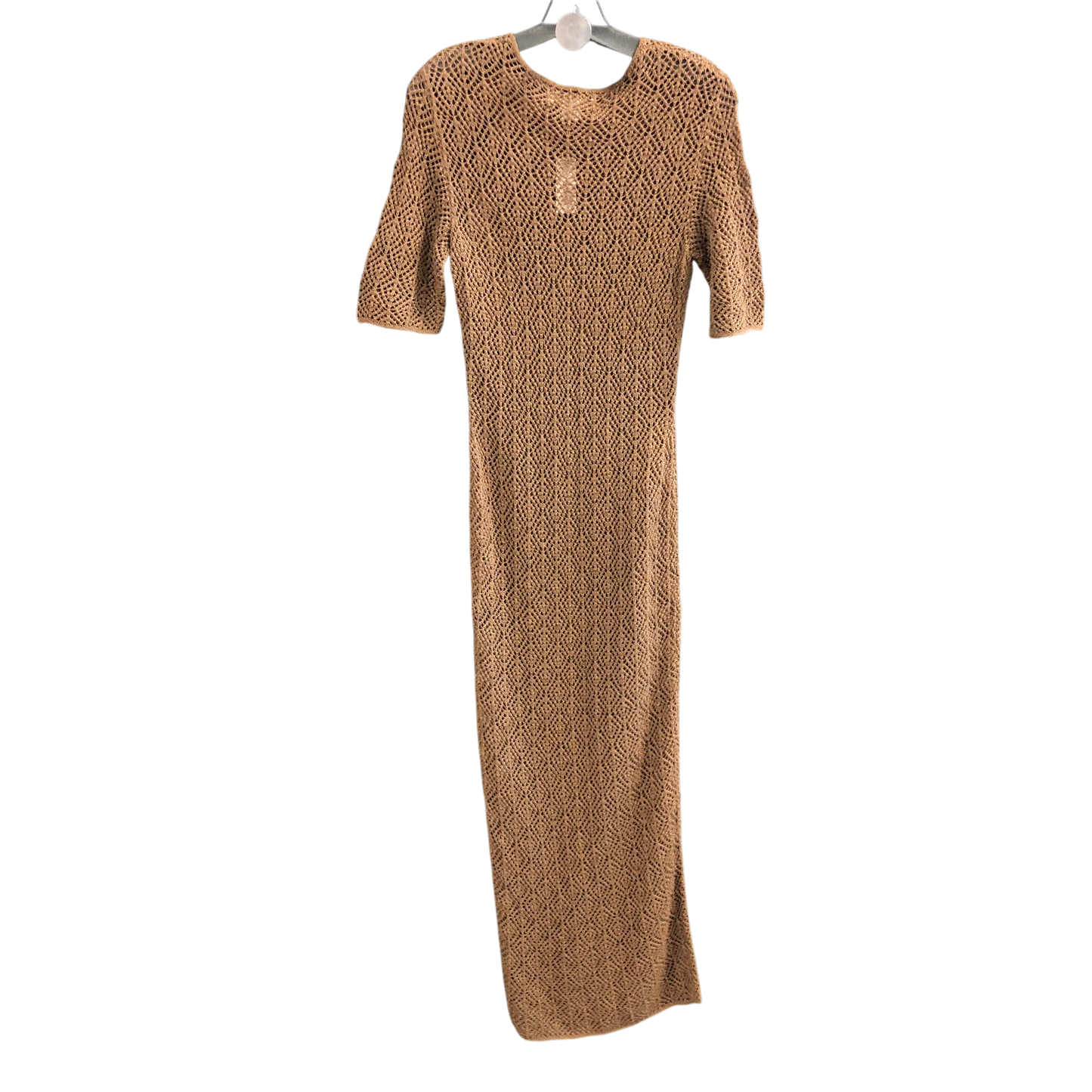 Dress Casual Maxi By Cmc In Brown, Size: S