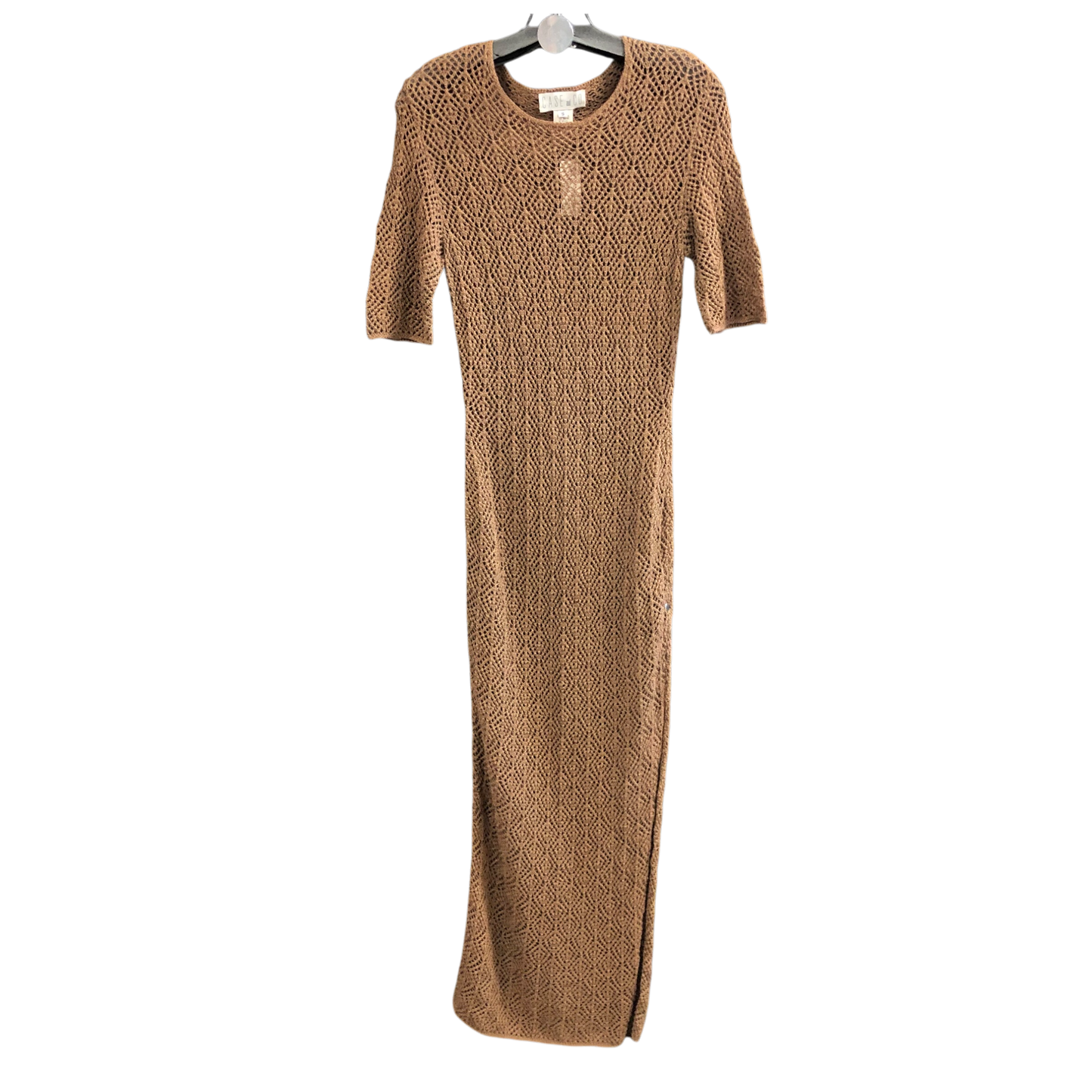 Dress Casual Maxi By Cmc In Brown, Size: S