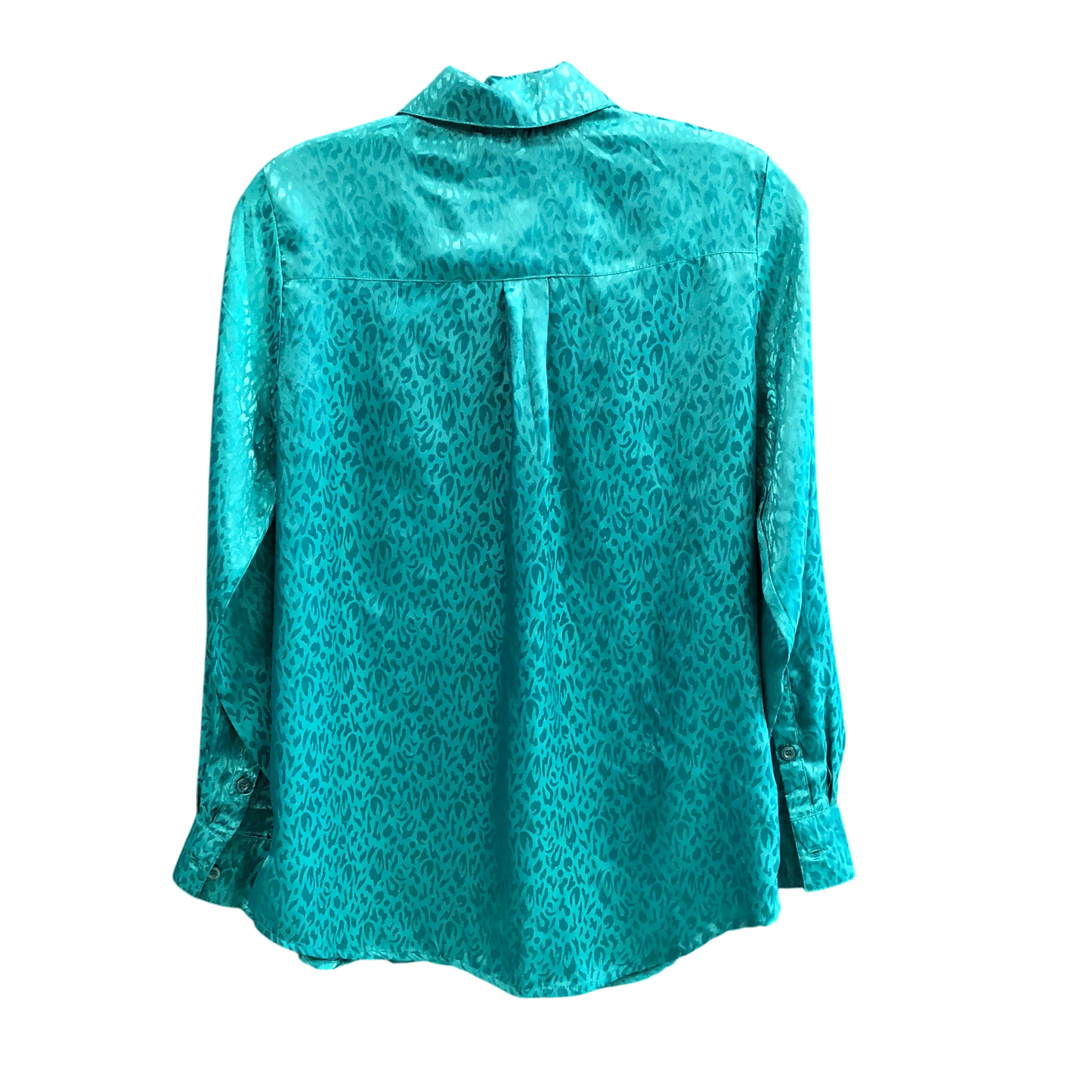 Top Long Sleeve By Japna In Green, Size: S