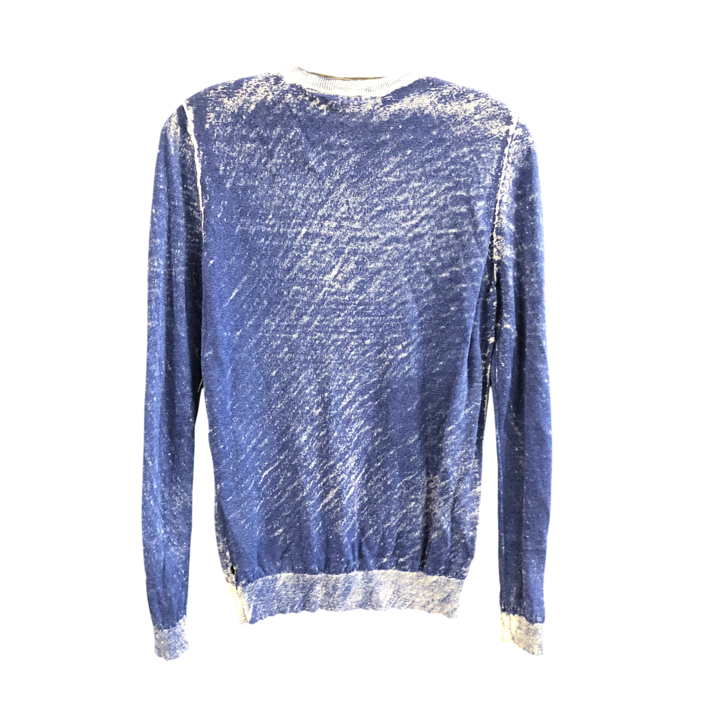 Top Long Sleeve By Cmc In Blue, Size: S