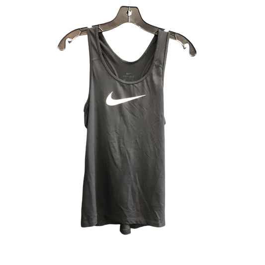 Athletic Tank Top By Nike In Black, Size: S