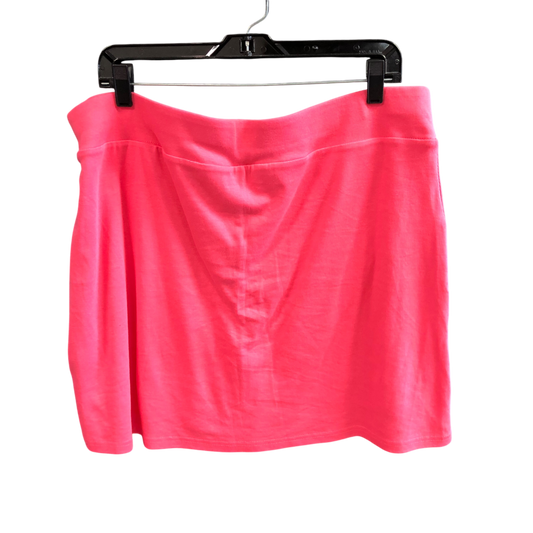 Skort By Jones New York In Pink, Size: Xl