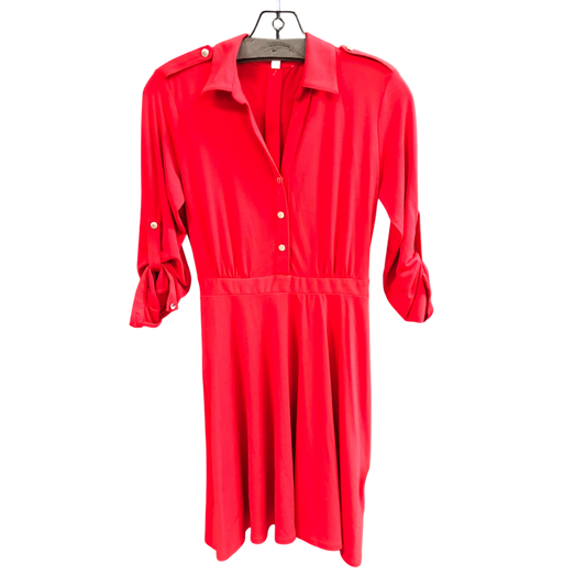 Dress Casual Short By Ny Collection In Red, Size: S